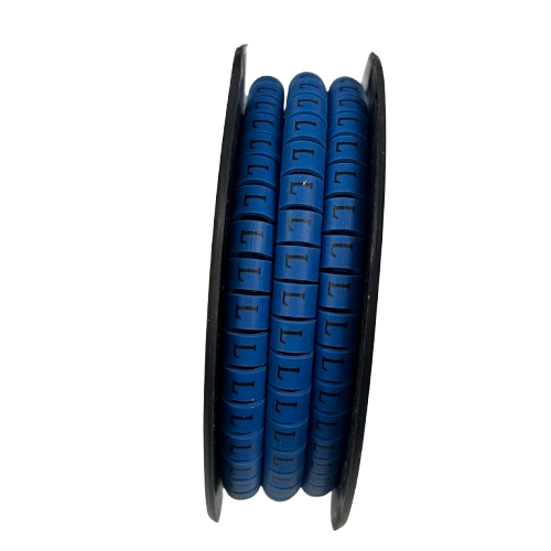 Grippes (L) Cable Marker 5.0mm to 7.2mm (350pcs) Blue EC-3B(L)