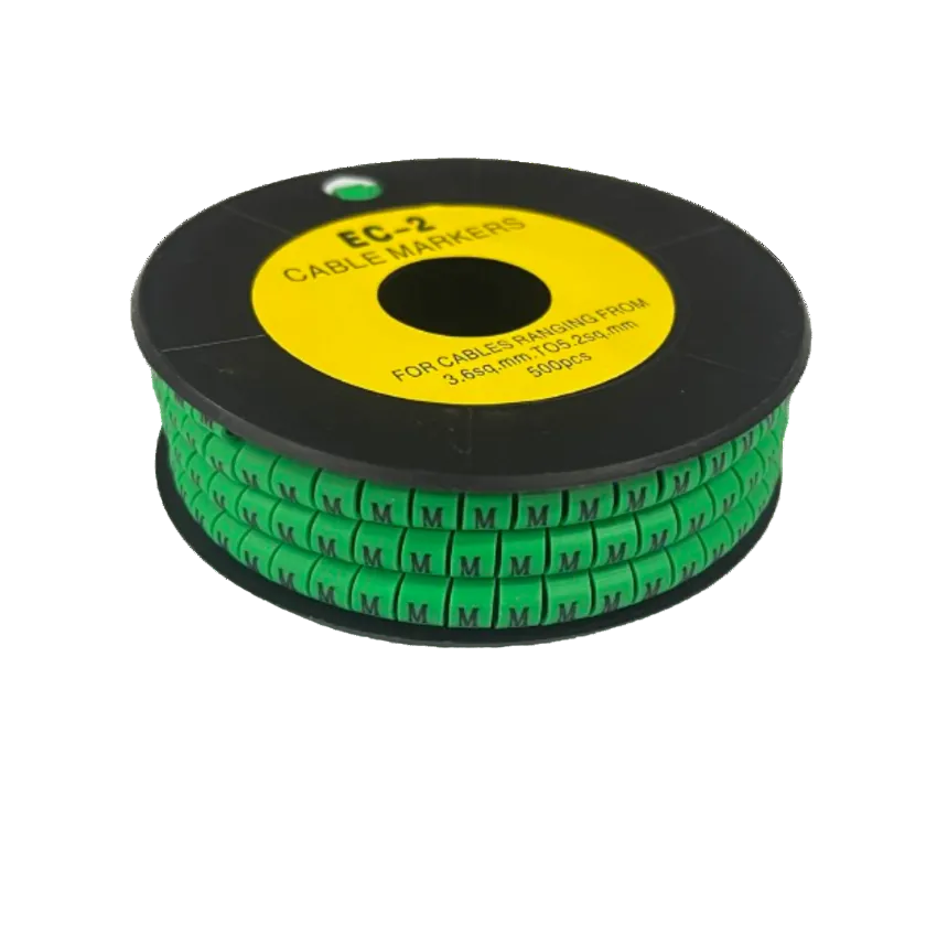 Grippes (M) Cable Marker 3.6mm to 5.2mm 500pcs EC-2G Wire Tagging