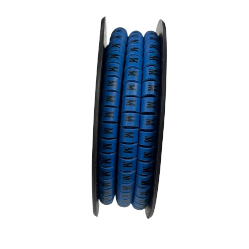 Grippes (M) Cable Marker 5.0mm to 7.2mm (350pcs) Blue EC-3B(M)