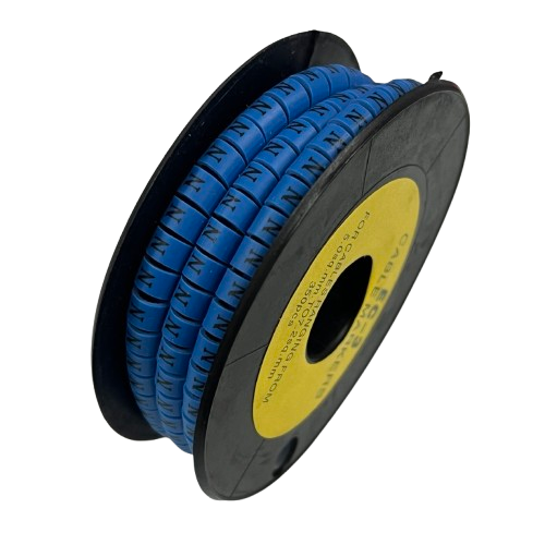 Grippes (N) Cable Marker 5.0mm to 7.2mm (350pcs) Blue EC-3B(N)
