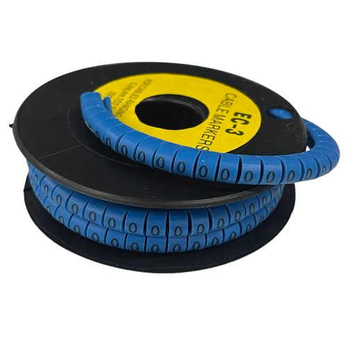 Grippes (O) Cable Marker 5.0mm to 7.2mm (350pcs) Blue EC-3B(O)