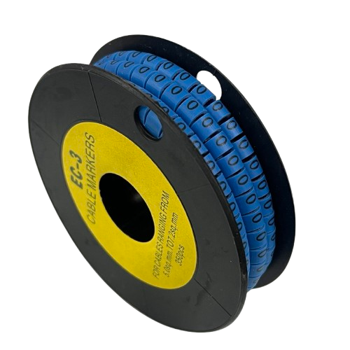 Grippes (O) Cable Marker 5.0mm to 7.2mm (350pcs) Blue EC-3B(O)