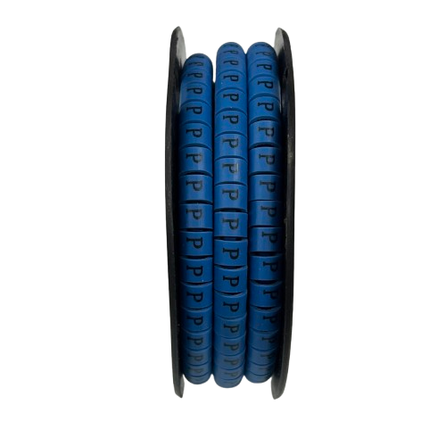 Grippes (P) Cable Marker 5.0mm to 7.2mm (350pcs) Blue EC-3B(P)