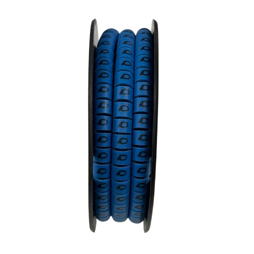 Grippes (Q) Cable Marker 5.0mm to 7.2mm (350pcs) Blue EC-3B(Q)