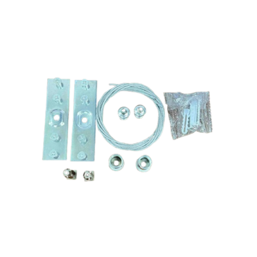 Hanging Accessories ( 2pcs Anti rust Wire 1meter each + 2pcs Stainless sheet +2pcs Connecting Pcs + 4pcs Screws) For Track Light