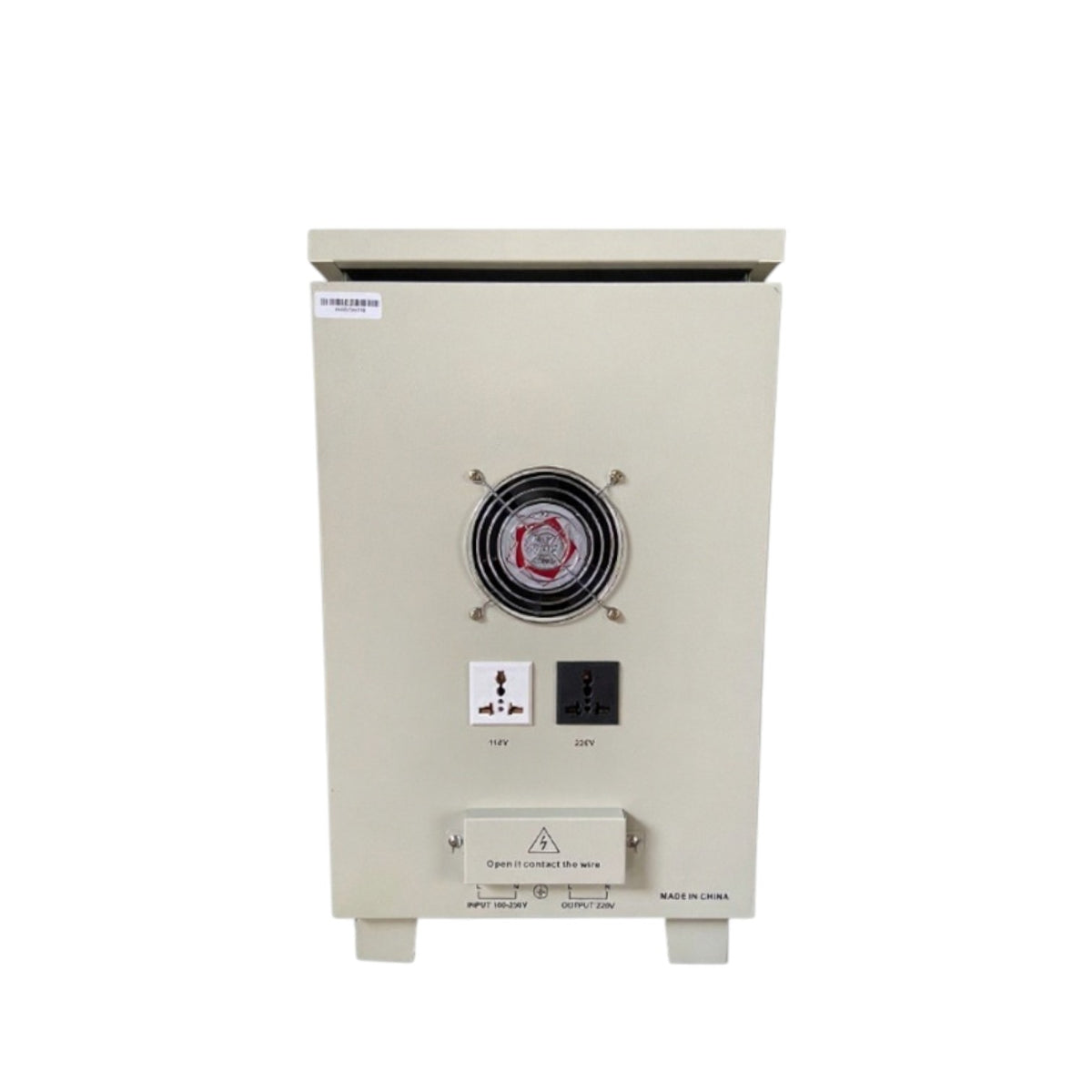 Himark 10000W Automatic Voltage Regulator 2 Universal Outlet 1 Input and 1 Output Terminal Block MCB Protection SVM-10000VA SL