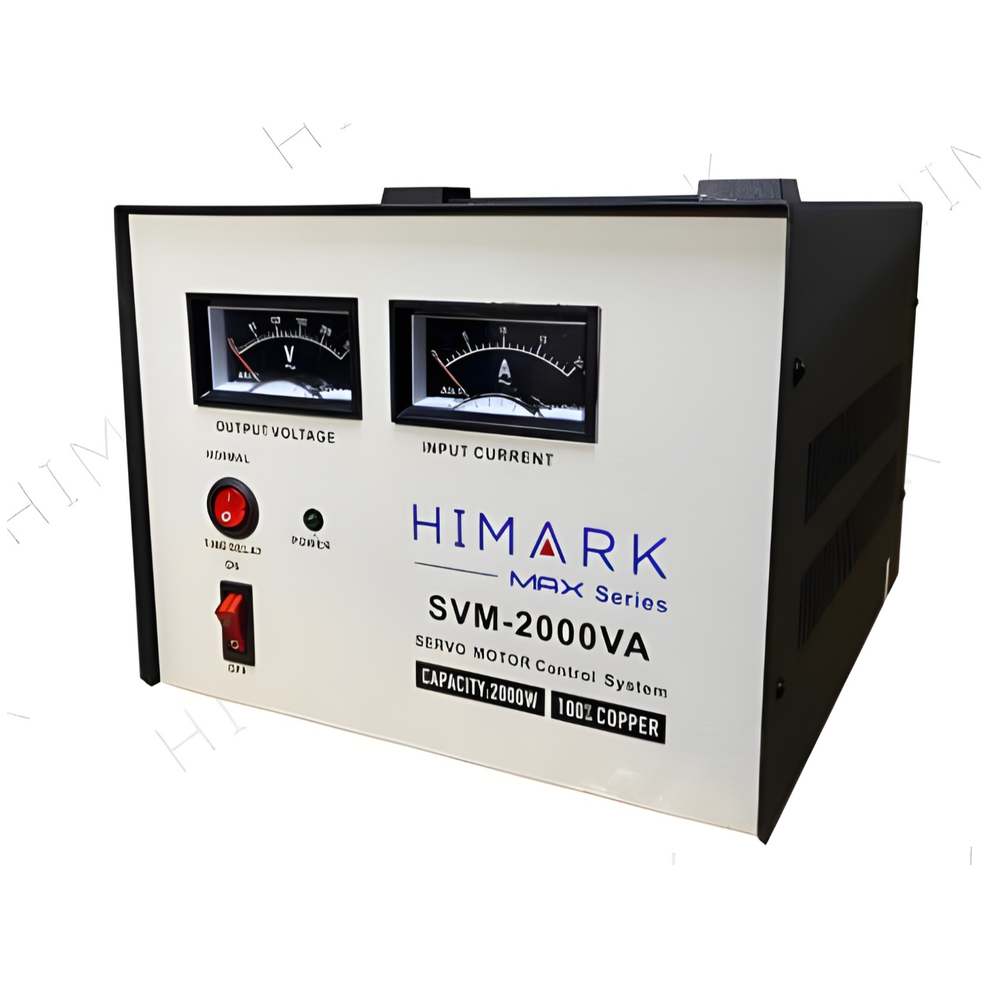 Himark 2000W AVR 4 Universal Socket SVM-2000VA 3x220V 1x110V Max Series Pure Copper