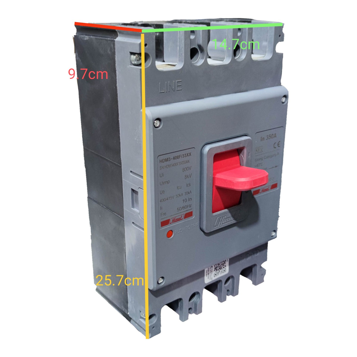 Himel_350A_3P_85KAIC_220V_Industrial_Circuit_Breaker_3_Phase_MCCB_50_KAIC_400V_AC_Molded_Case_Circuit_Breaker_HDM3-400F35033XX_Electx_Electrical_SUpply