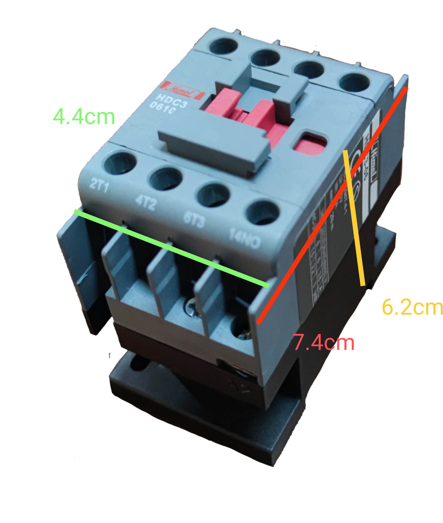 Himel Magnetic Contactor 6A 220V Coil 4NO HDC3061M7 Electx Electrical SUpply 7