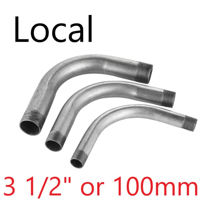 Local 3 1/2 Inch IMC Elbow x 10 Feet Intermediate Metal Conduit Elbow 100mm x 3 Meters