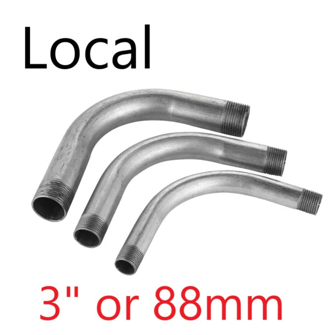 Local 3 Inch IMC Elbow x 10 Feet Intermediate Metal Conduit Elbow 88mm x 3 Meters