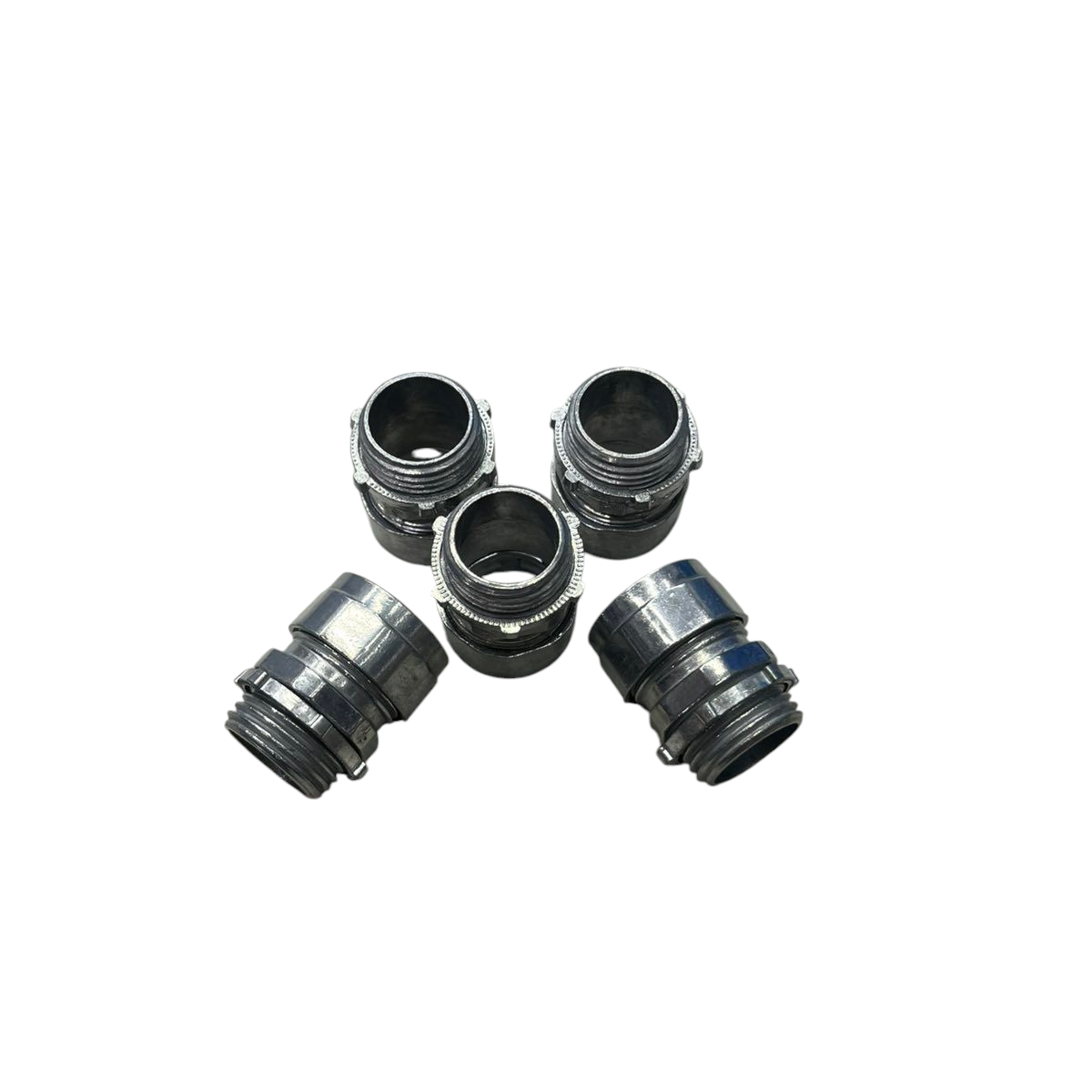 Local 1/2 EMT Connector Compression 15mm