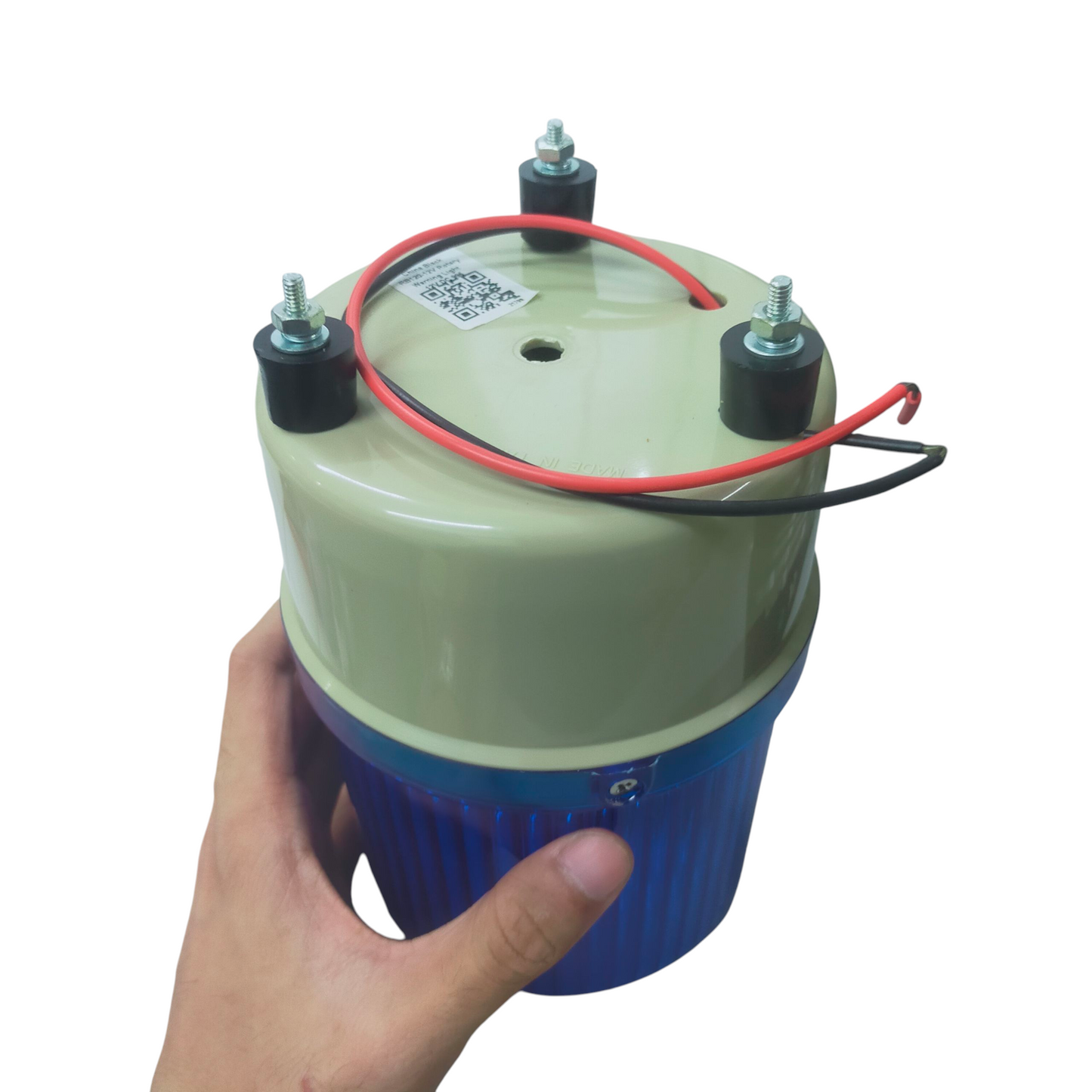 Denko Revolving Light, Warning Light (Rotary Beacon) 12V DC Blue