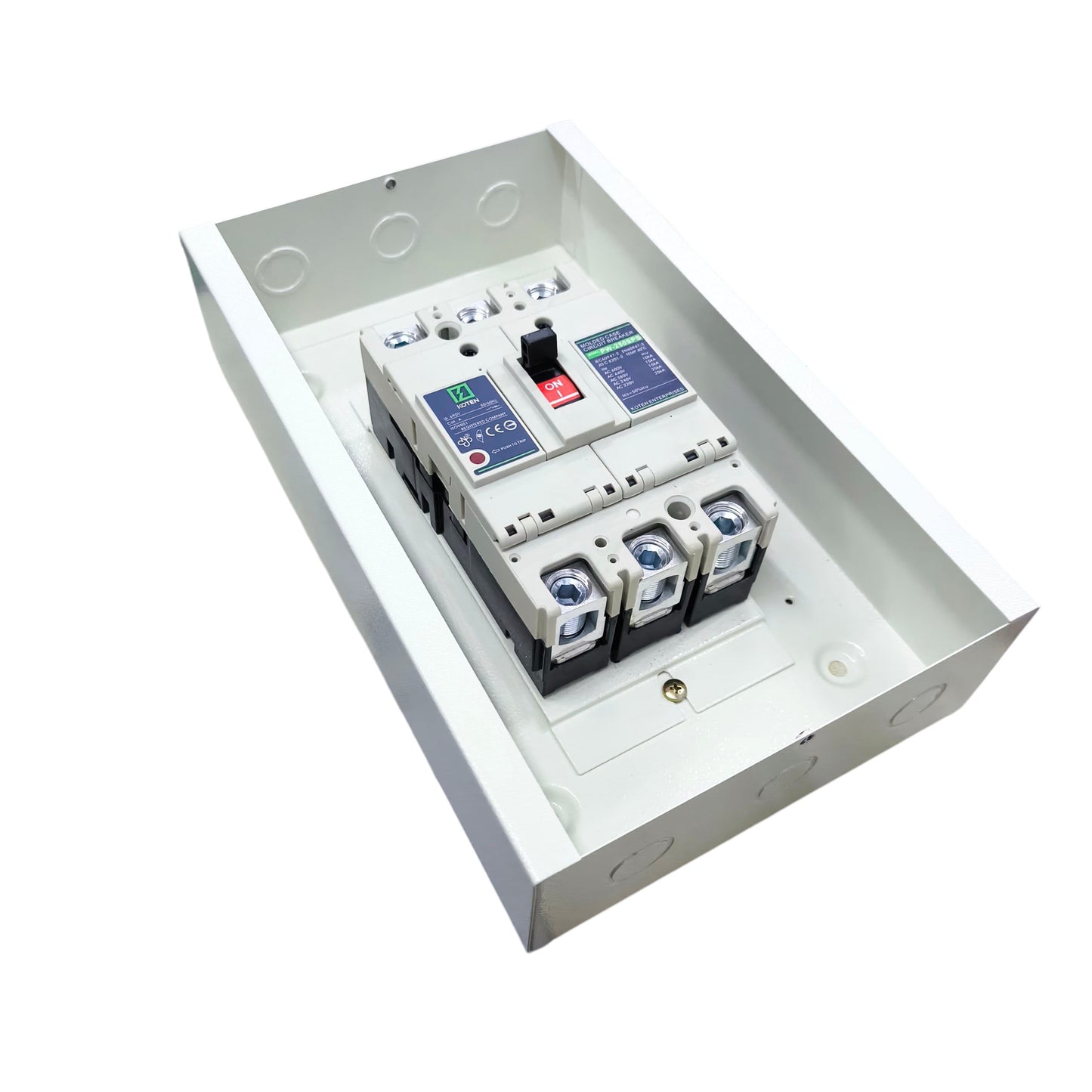 Koten 250A 3P 25KAIC 250V 250AF Industrial Circuit Breaker with Nema 1 Enclosure PW-250SPS3P250