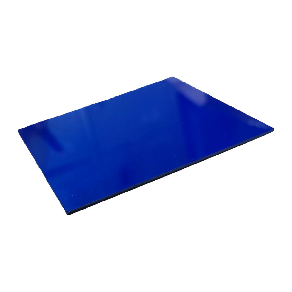 Blue Acrylic Optical Filter 14.5cm x 14.5cm for Artistic Installations