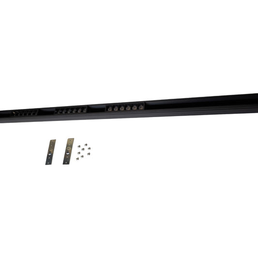 Magnetic Track Light 1 Meter with 3pcs 6W Grille Type Cool White 4000K with 100W Power Supply 220V ( ILLUMIQ TERRA) 50mm Track