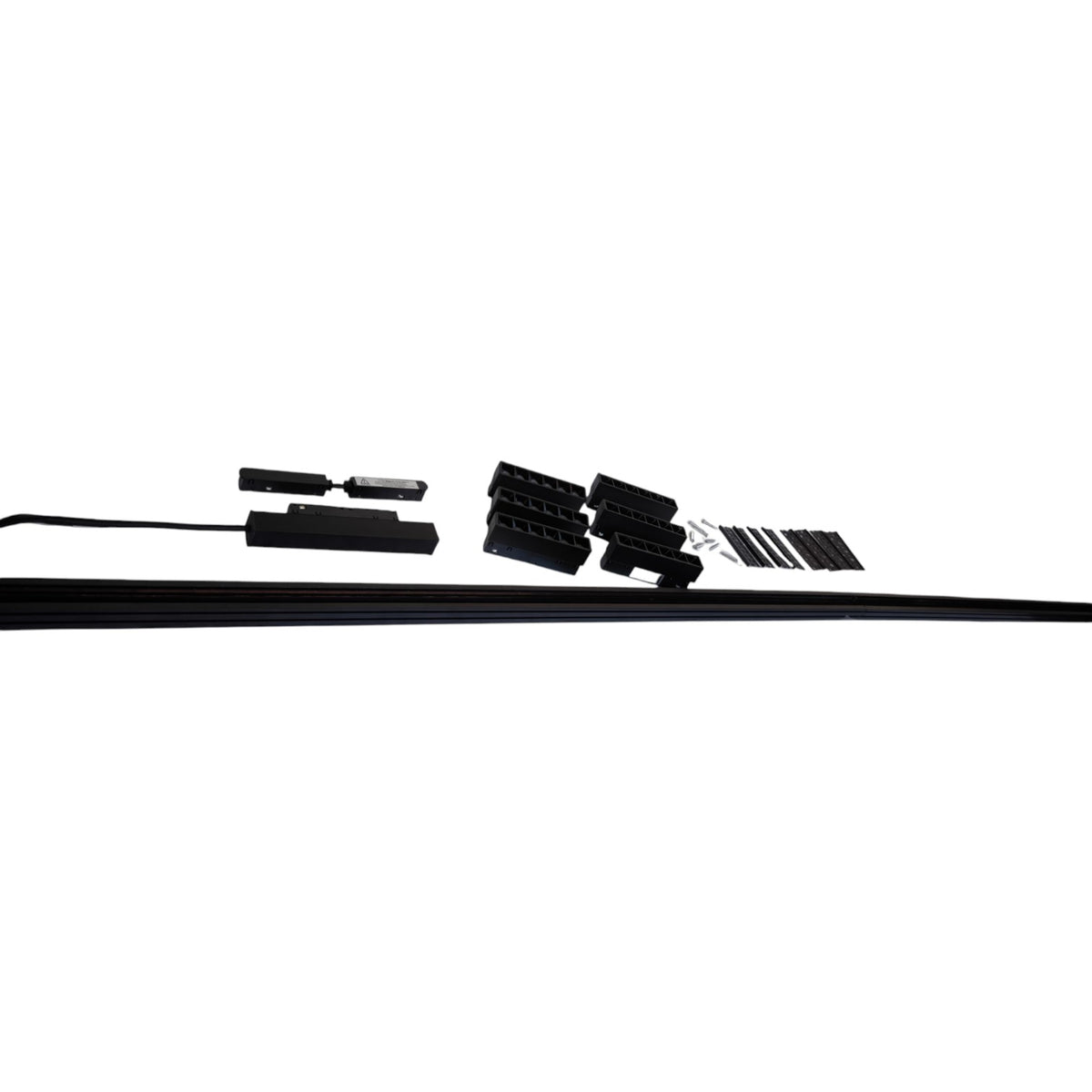 Magnetic Track Light 2 Meters 26mm with 6 pcs 6W Grille Track Light Warm White 3000K and Power Supply 100W 220V ( ILLUMIQ TERRA)