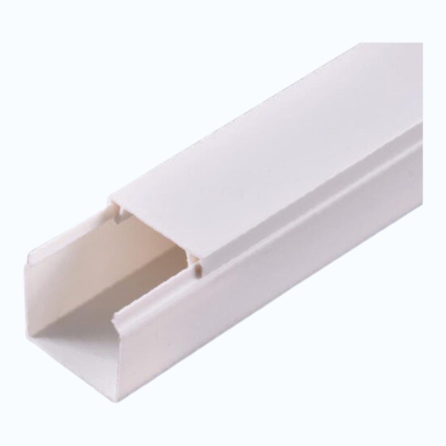 McGill PVC Solid Cable Duct PVC Wire Duct , Cable Trucking Approximated by 1 Meter 80mm x 80mm 3 x 3 inch