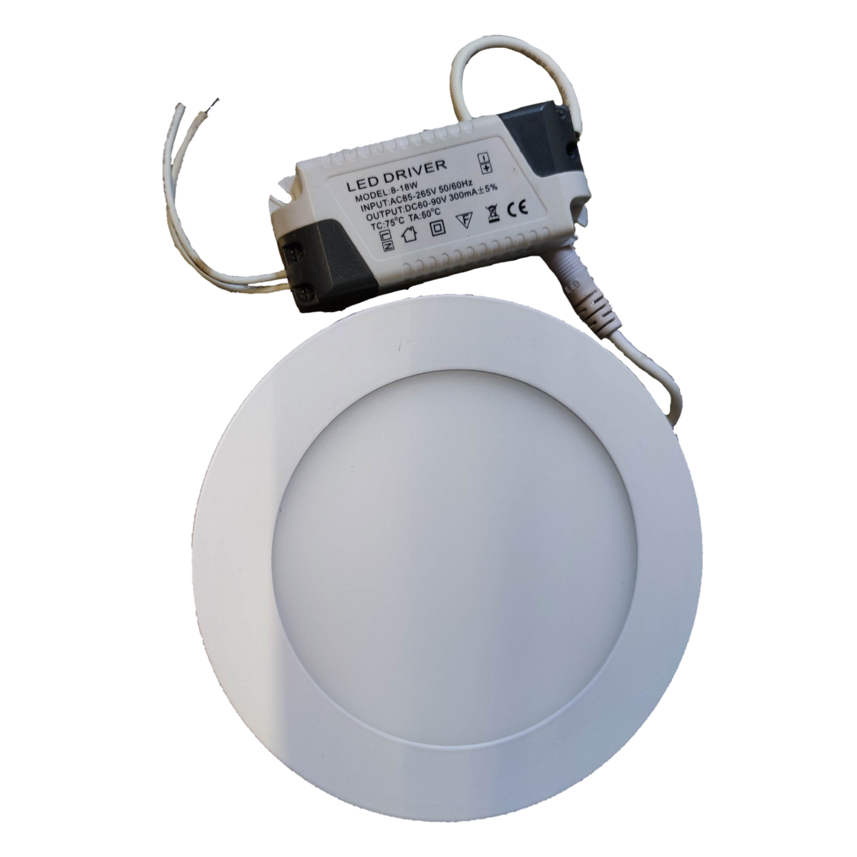 OES 9W LED downlight slim daylight 6500K 220V with integrated LED driver for bright lighting
