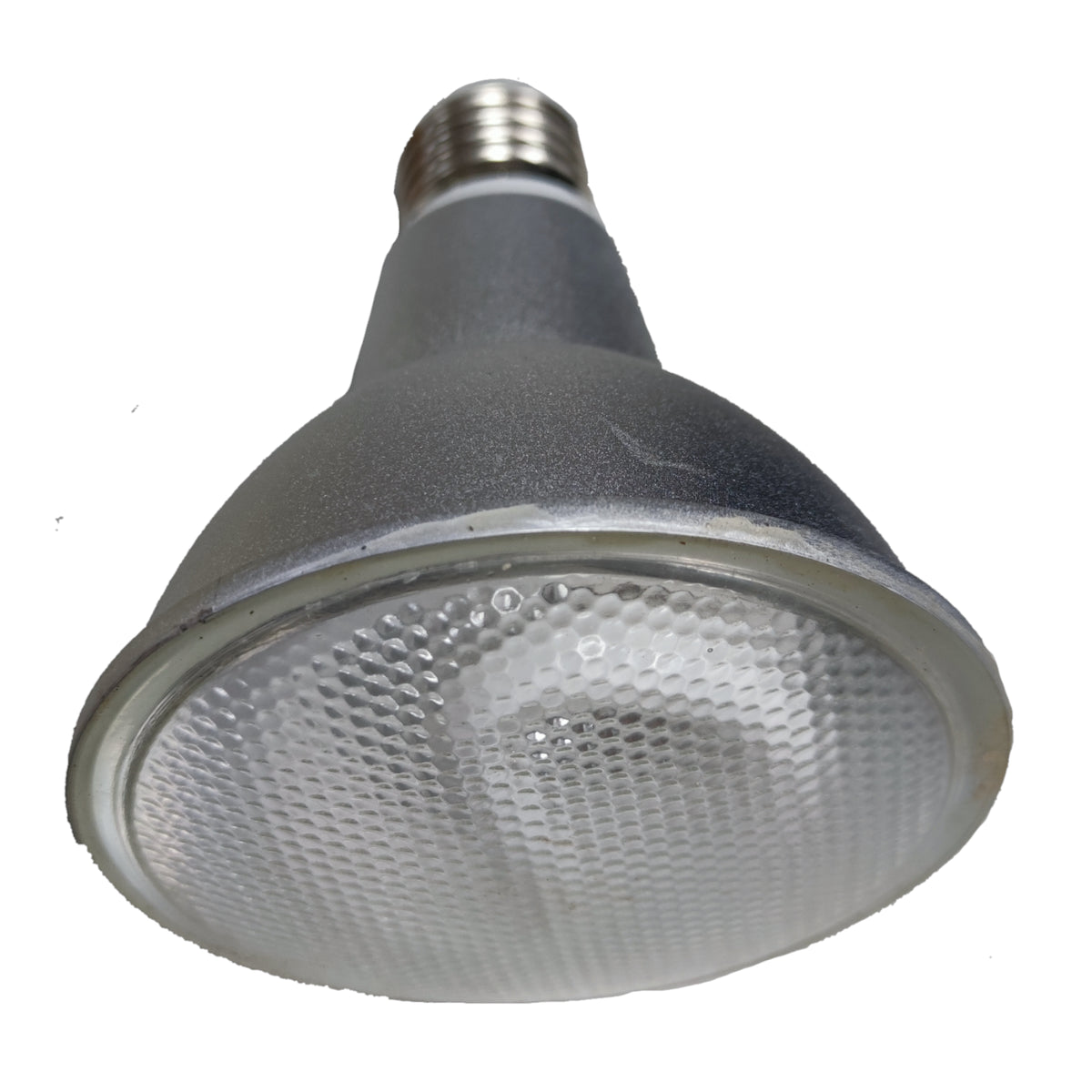 Parabolic Reflector Lamp on a white background