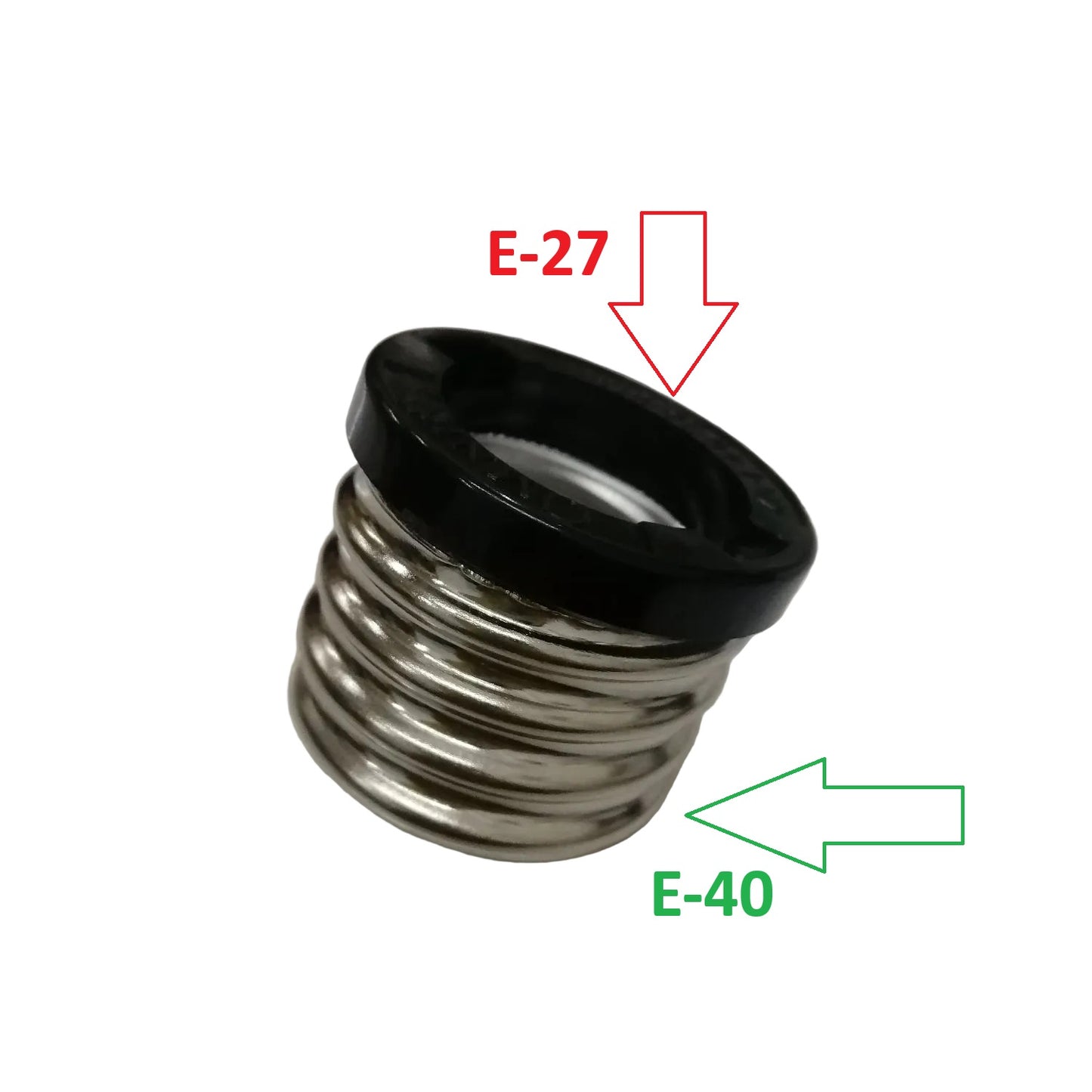 Omni Mogul Reducer, Converts E40 lamp socket to a standard E27 lamp socket MA-E40