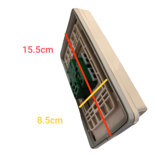 Omni Weatherproof Universal Outlet with Ground 16A 250V WPP-602+WWP-111+WWG-203