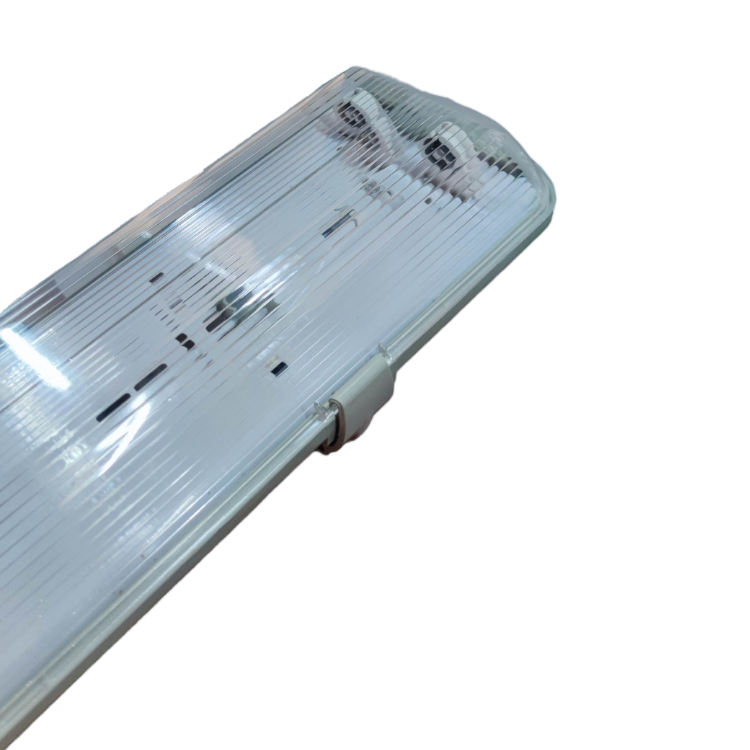 Opple weatherproof LED fluorescent fixture designed for durable outdoor lighting solutions