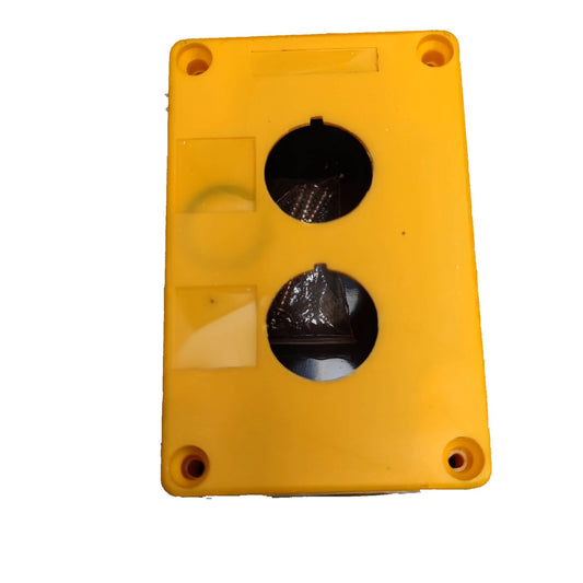 PVC Control Box for Control Devices 2 Hole 11cm x 6.5cm x 6.3cm Electx Electrical Supply