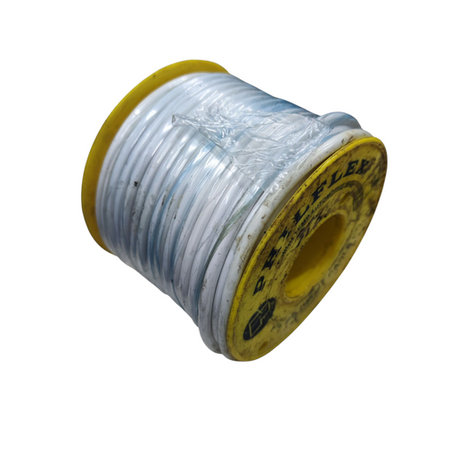 Philflex Autowire AWG 8 ( 8.0 mm), Automotive Wire Auto Wire White 30 Meters per Roll