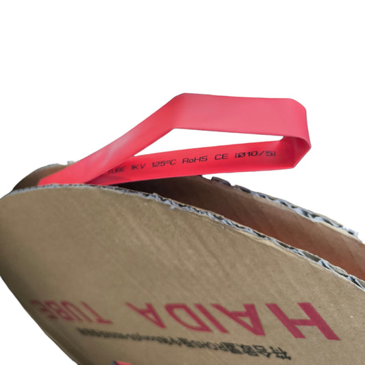 Heat Shrinkable Tube Red (10mm)