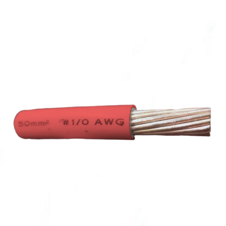 Phelps Dodge THHN Wire 50mm Stranded AWG 1/0 (50 Meters) Red