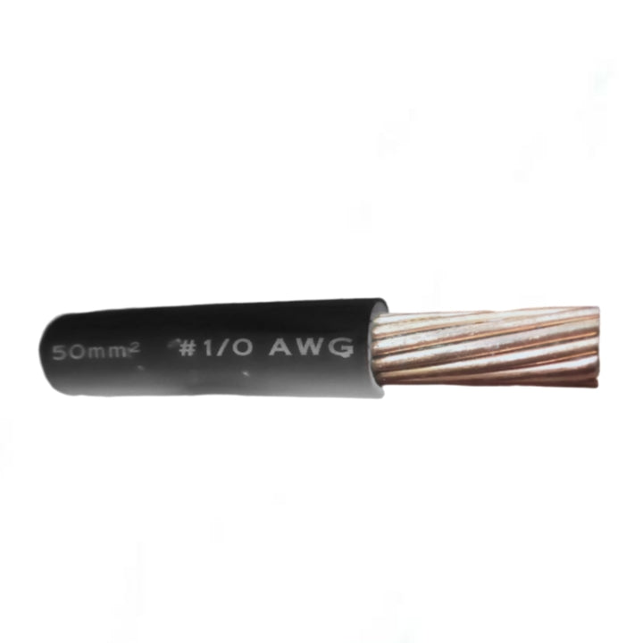 Phelps Dodge THHN Wire 50mm Stranded AWG 1/0 (20 Meters) Black