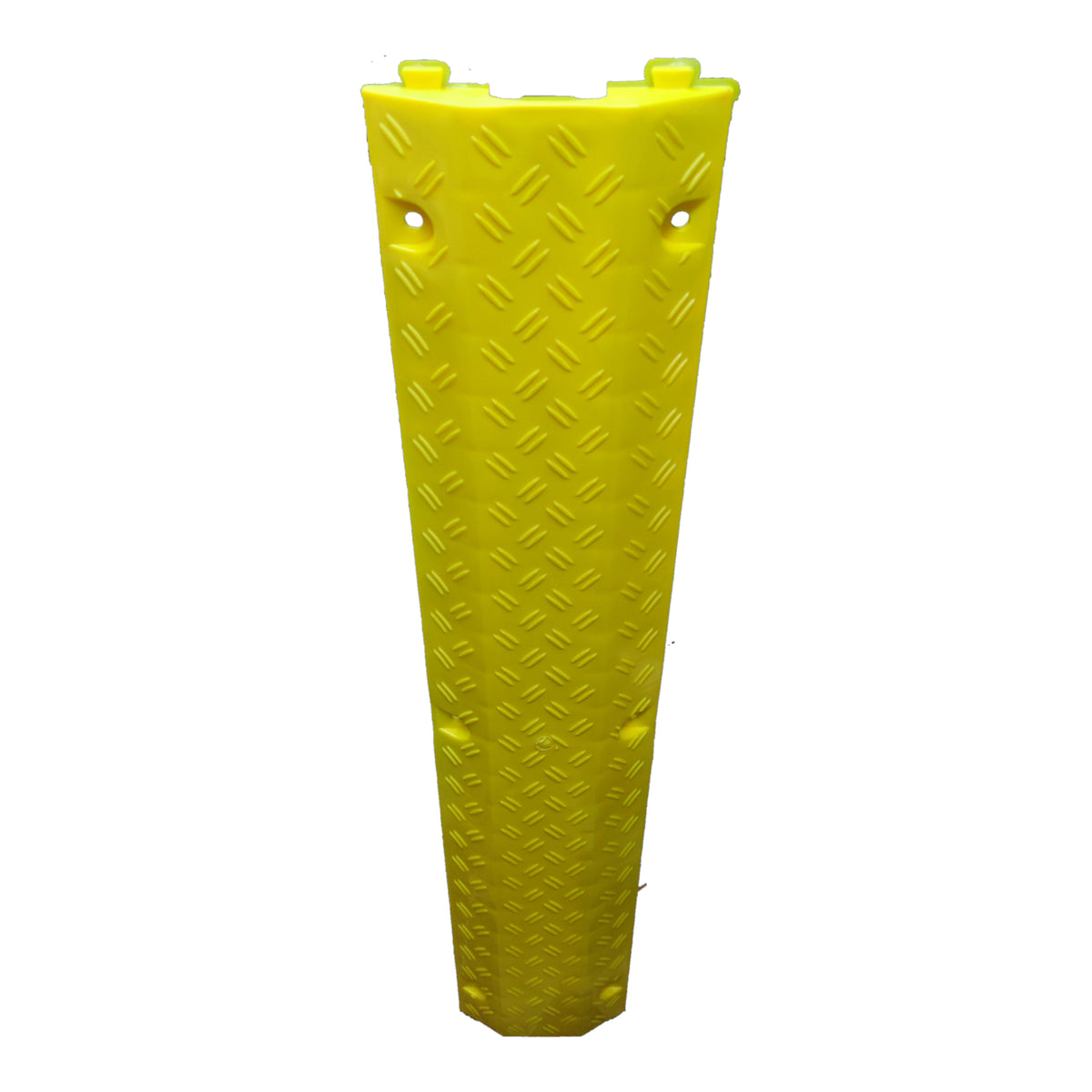 Ramp Cable Protector 1 Channel Yellow Plastic 1M x 20cm x 3.5cm