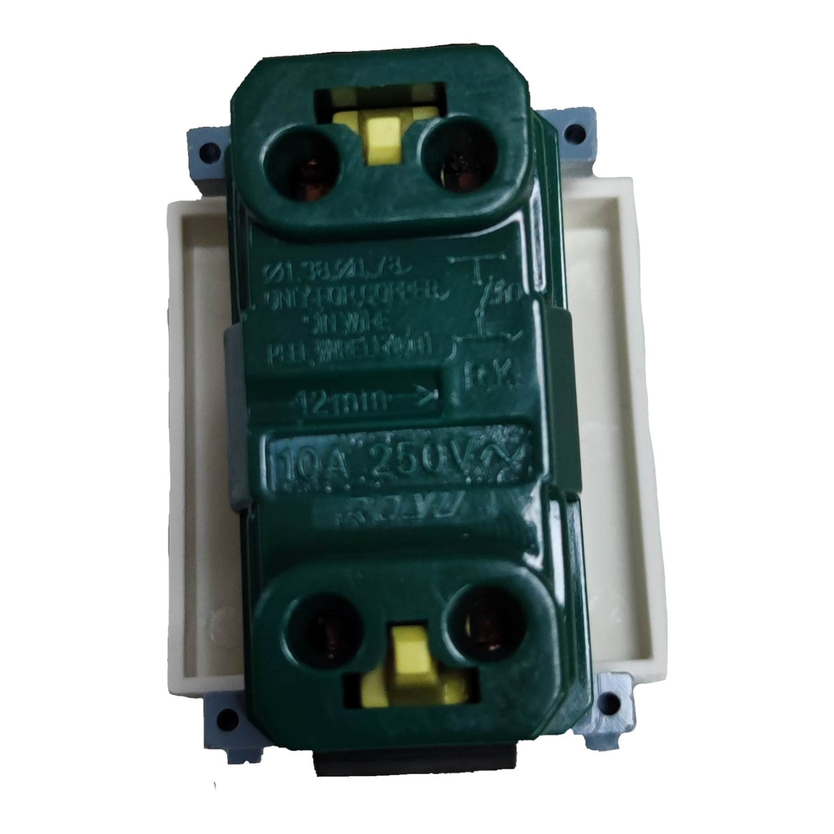 Royu 1 Way Switch 2 Device 10A 250V RWS1-B Electx Electrial Supply