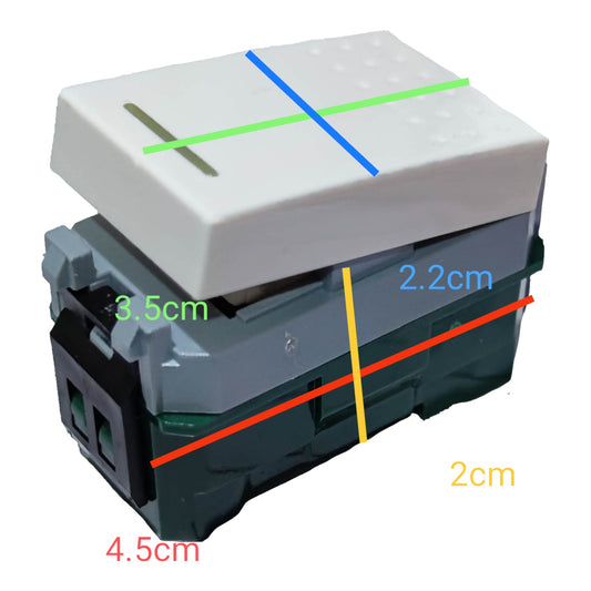 Royu 3 Way Switch Device 10A 250V Wide Series RWS3 Electx Electrical Supply