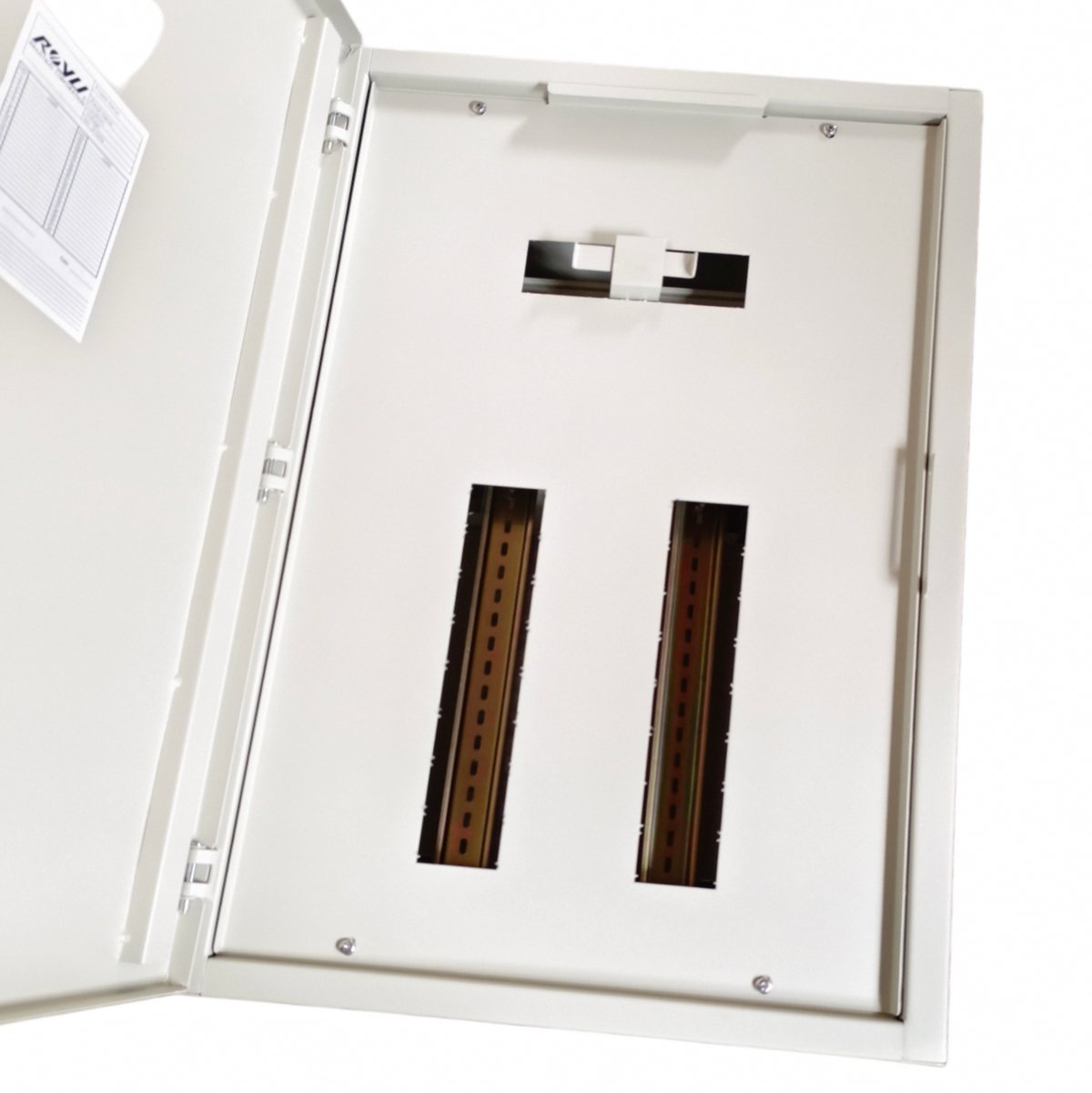 Royu electrical panel for MTS Main Miniature with Interlock 16 Branches with metal enclosure and interlock