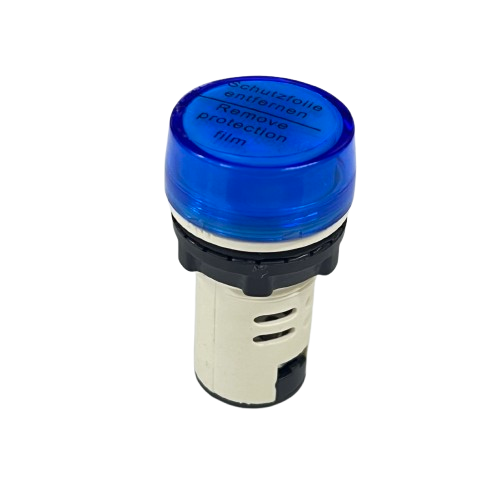 Sassin LED Indicator Lamp 22mm 220V AC, Pilot Lamp BLUE