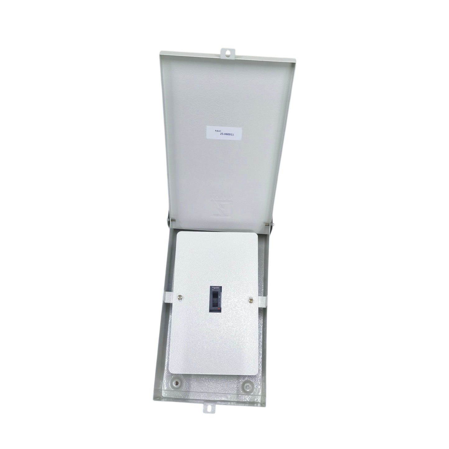 Schneider 100A 3Pole 10KAIC 220V MCCB Industrial Circuit Breaker with Nema 3r Enclosure Weatherproof Outdoor EZC100H3100