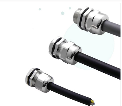 McGill Stailess Cable Gland 10-14mm PG Series, PG16 Stainless Steel Gland Nickel Brass Plated