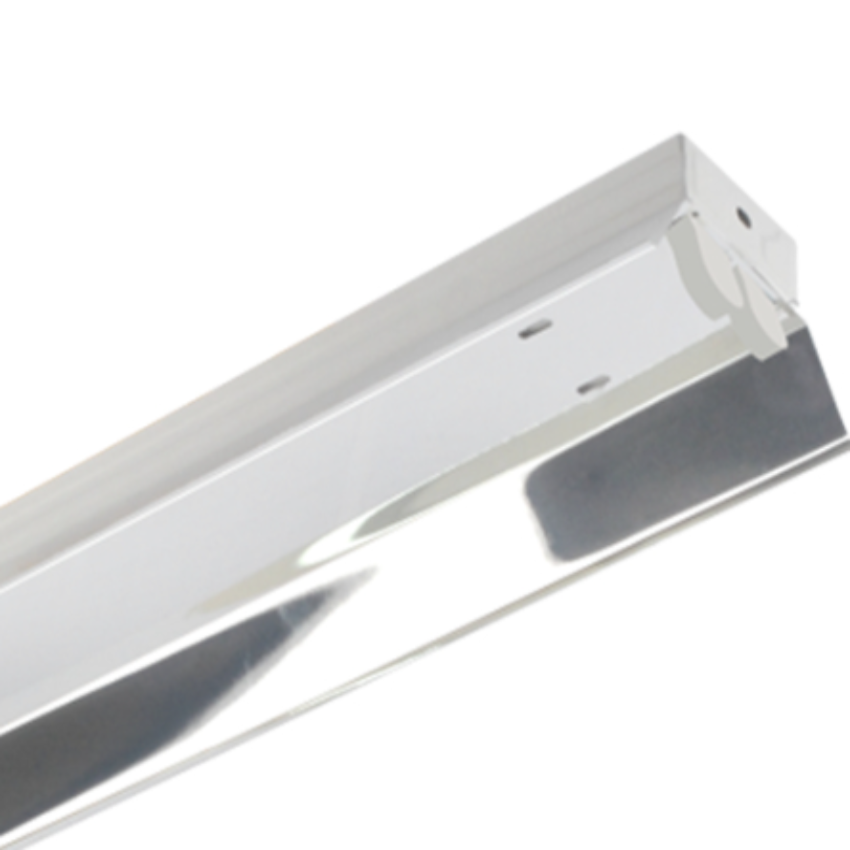 Ecolum Louver Industrial Type with Aluminum Reflector- Fixture for T8 1 x 40W ESLIA1x40/0