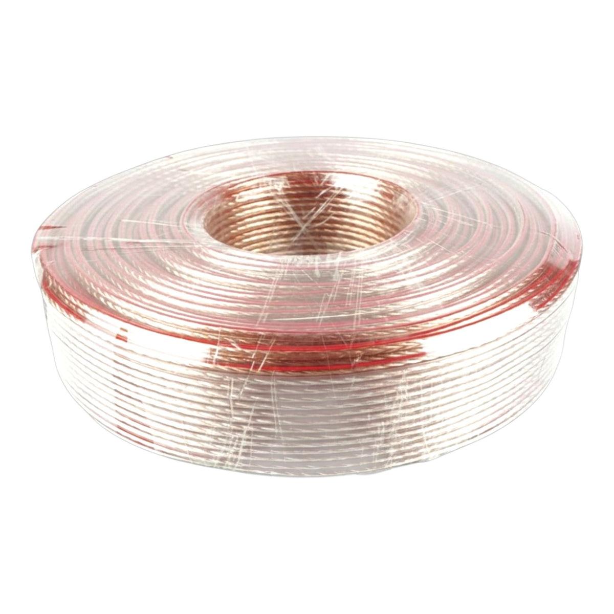 Transparent Speaker Wire AWG 14 or 2.0mm 100 Meters Per Roll