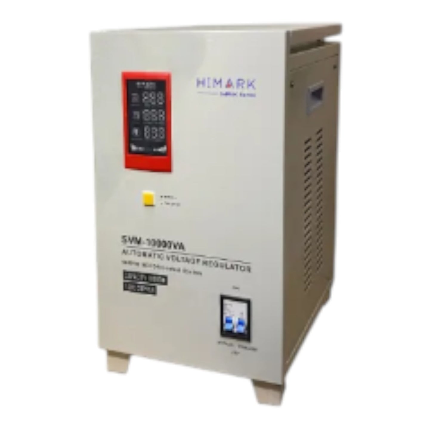 Himark 30000W Automatic Voltage Regulator 1 Input and 1 Output Terminal Binding MCB Protection SVM-30KVA
