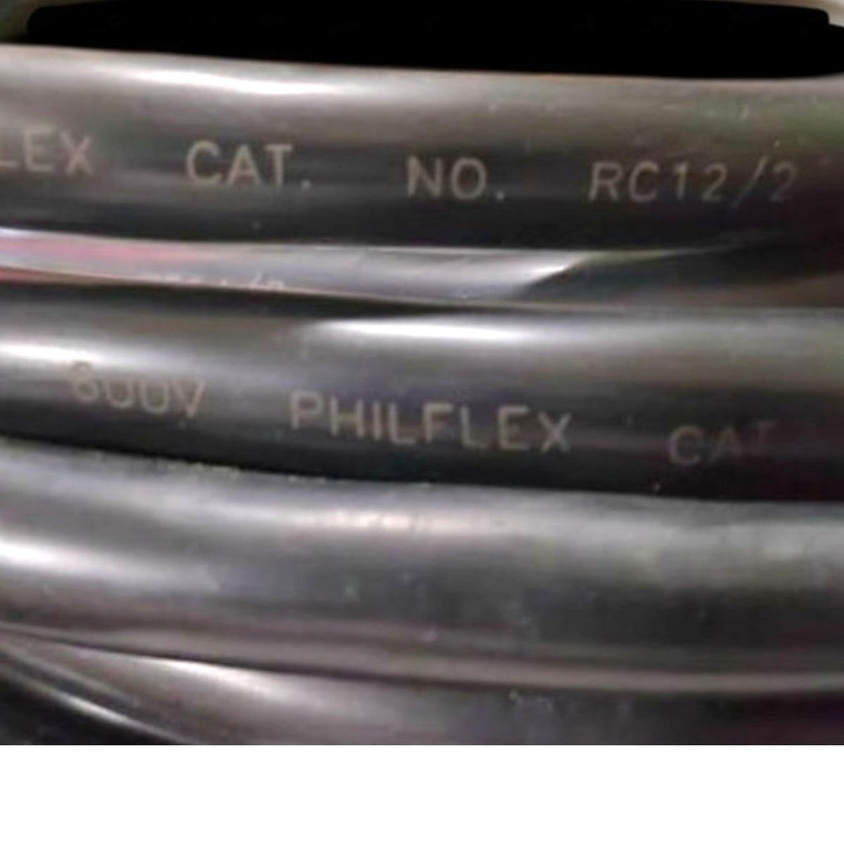 Philflex Royal Cord 3.5mm2/2C Core 600V AWG 12/2 C Power Cable Perma Cord(75mtrs/Roll)