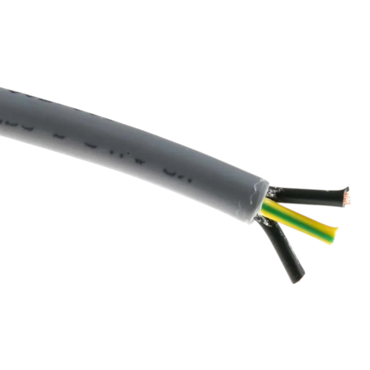 Helukabel Control Cable 0.75mm AWG 20 Un-Shielded 2 Cores to 7 Leads 300 to 500V AC Oil Resistant Flame Retardant VDE 0482-332-1-2 IEC 60332-1-2, Class 5