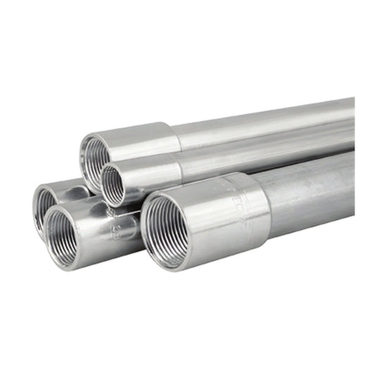 Shieldcon 1 1/4 Inches or 41.6mm IMC Pipe 3 Meters Galvanized Steel Conduit SMIMC114