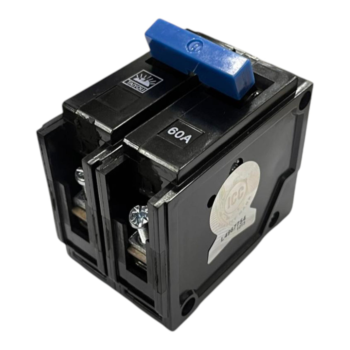 Taiyou 60A 2 Pole Circuit Breaker Plug-in Type 60A 2P Circuit Breaker