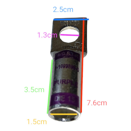 Measurement chart of a cylindrical object with dimensions labeled in centimeters on a white background.