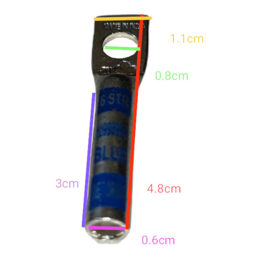 Measurement chart with dimensions labeled on a white background