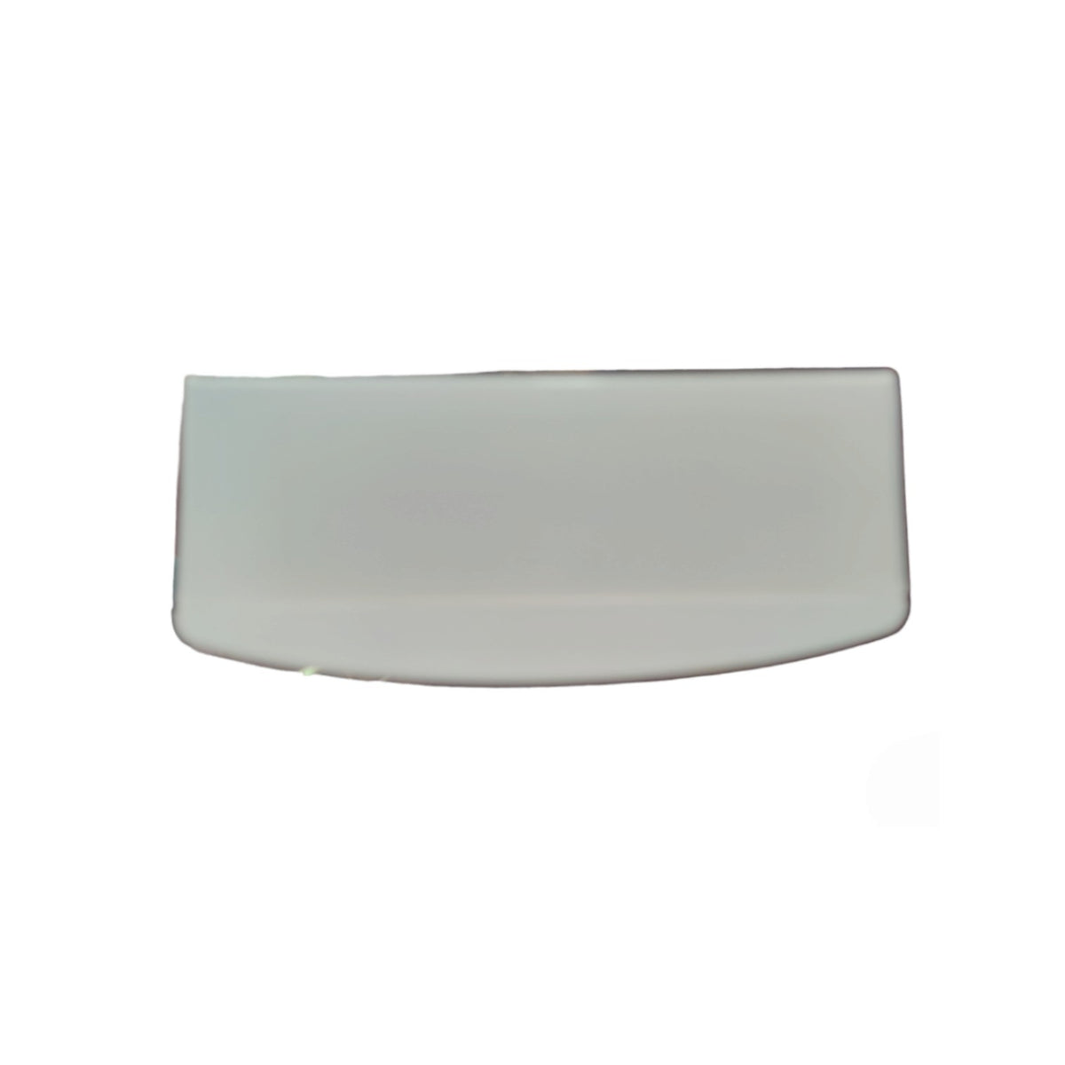 A translucent white rectangular plate with rounded corners, shown against a plain white background.