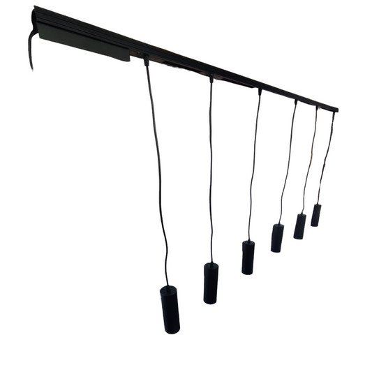 ILLUMIQ TERRA Magnetic Track Light 2 Meters 26mm with 6pcs 6W LED Pendant Track Light 220V Cool White 4000K
